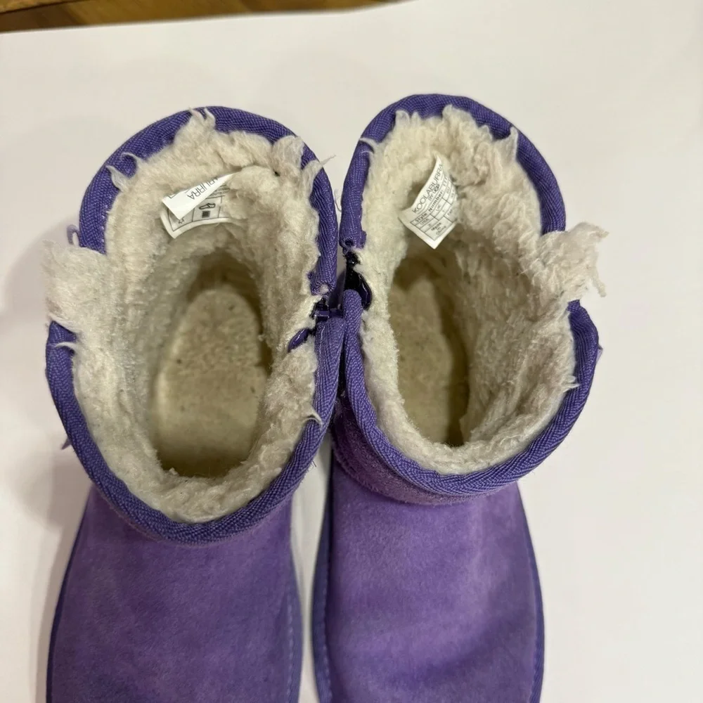 Koolaburra by UGG Purple Fur-Lined Boots